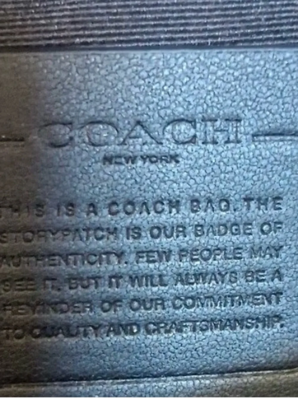 Coach SPRINT Blue Belt Bag - Picture 9 of 9